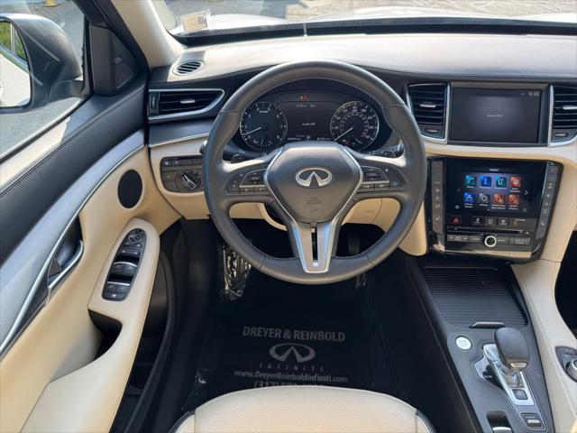 used 2022 INFINITI QX50 car, priced at $30,800