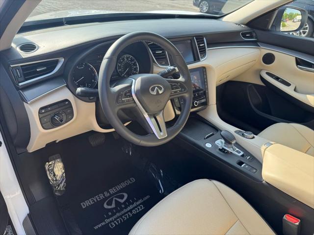 used 2022 INFINITI QX50 car, priced at $30,800
