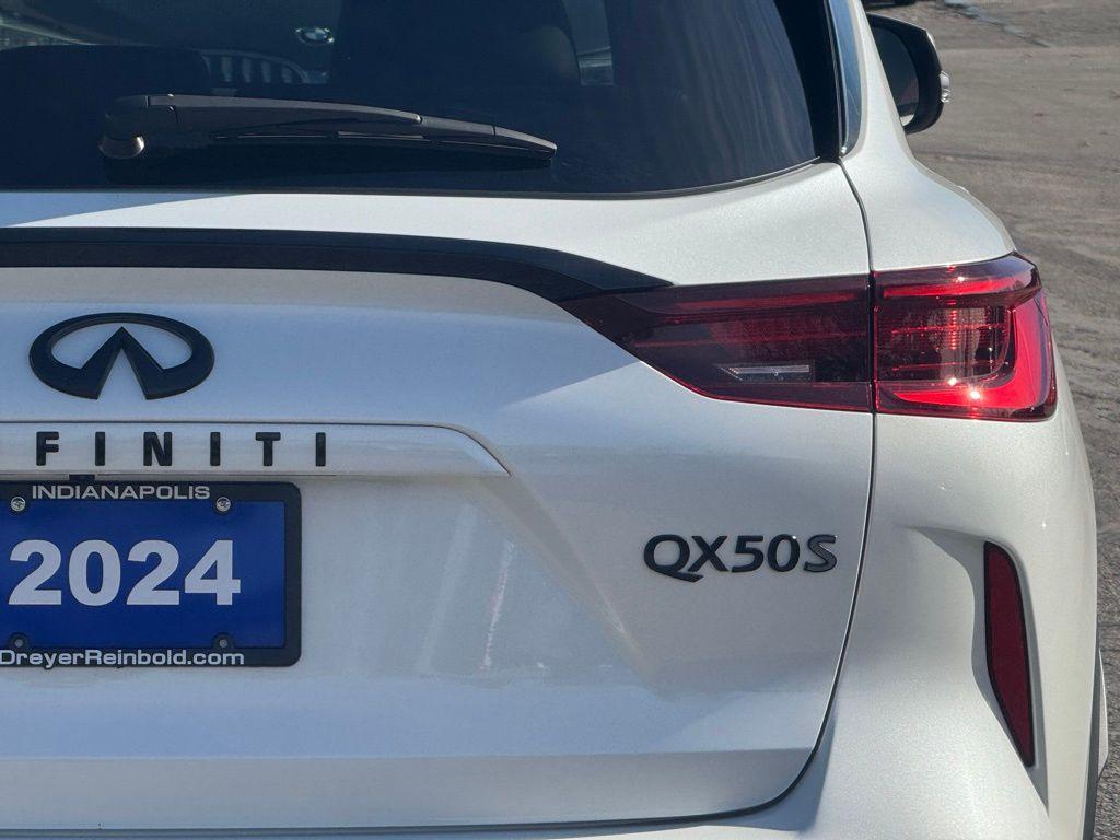 used 2024 INFINITI QX50 car, priced at $42,500