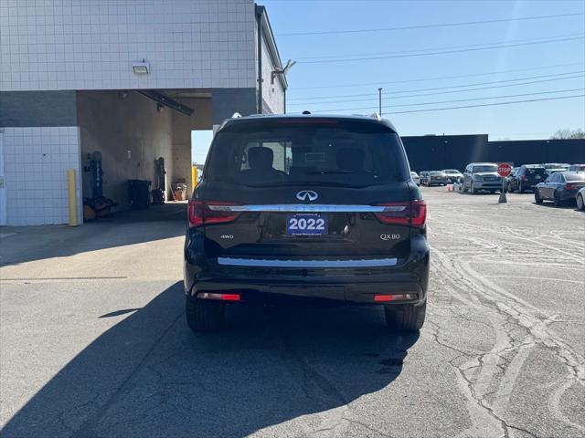 used 2022 INFINITI QX80 car, priced at $44,999