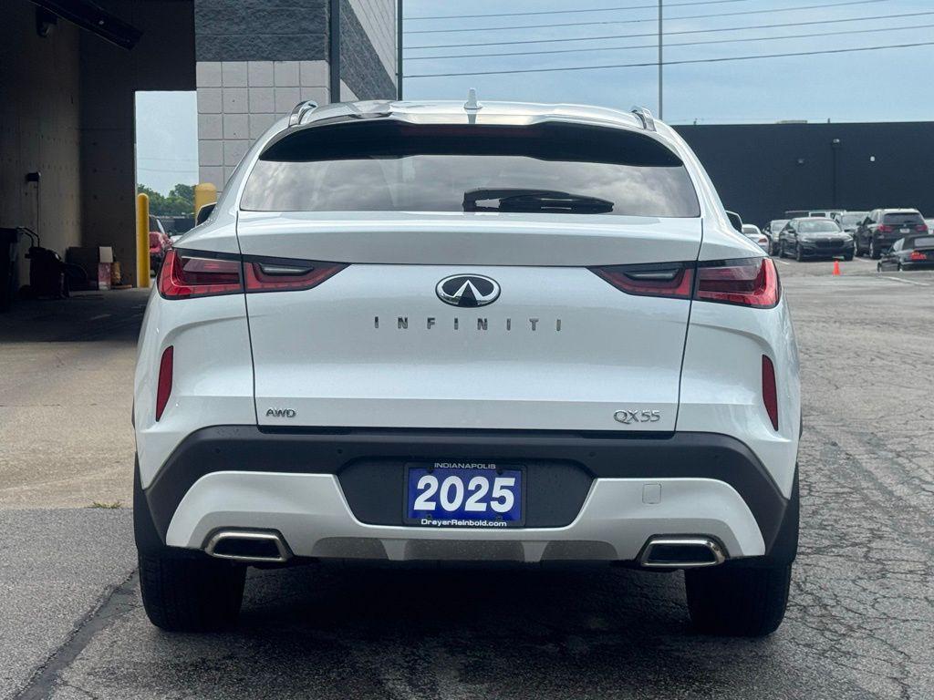 used 2025 INFINITI QX55 car, priced at $42,800