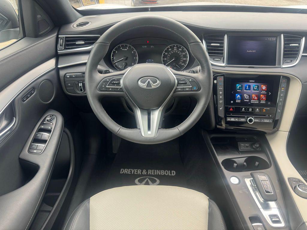used 2025 INFINITI QX55 car, priced at $42,800