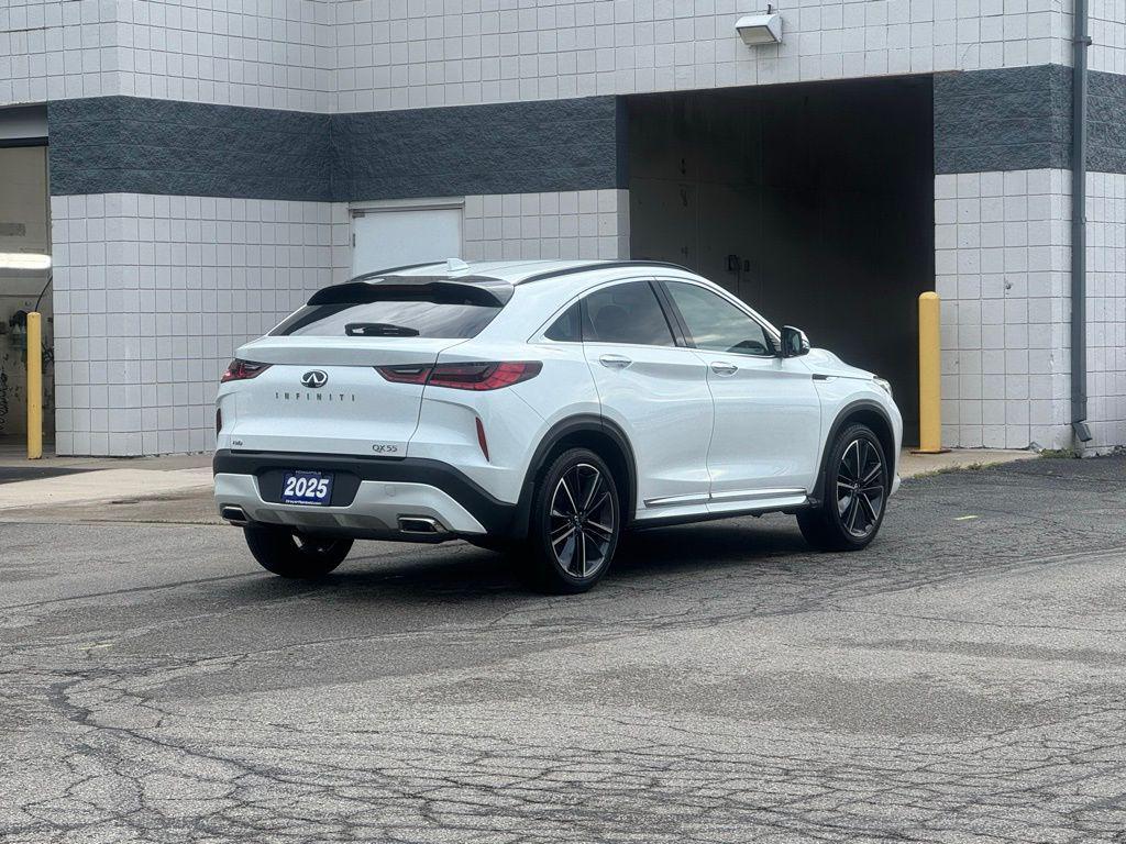 used 2025 INFINITI QX55 car, priced at $42,800