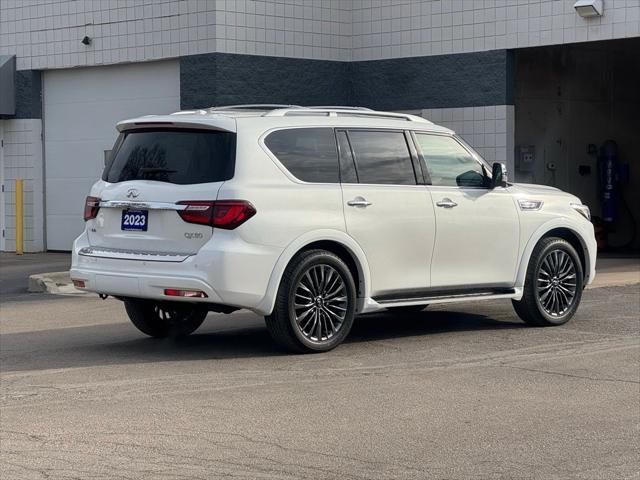 used 2023 INFINITI QX80 car, priced at $60,999