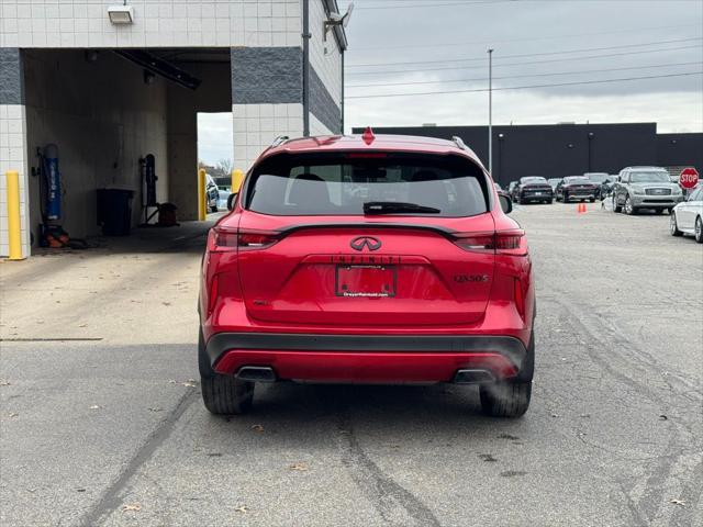 new 2025 INFINITI QX50 car, priced at $55,235