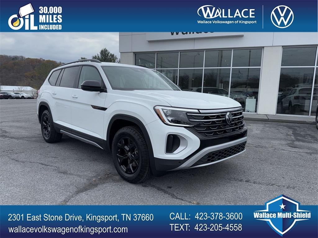 new 2025 Volkswagen Atlas car, priced at $49,120