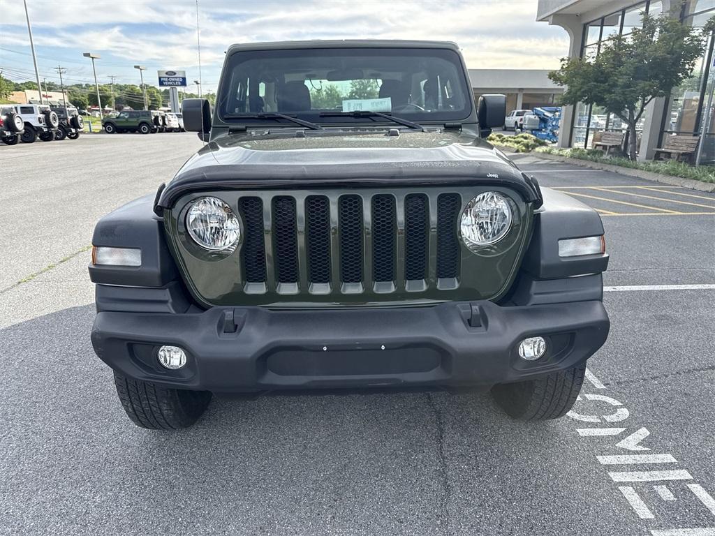 used 2021 Jeep Wrangler car, priced at $27,500