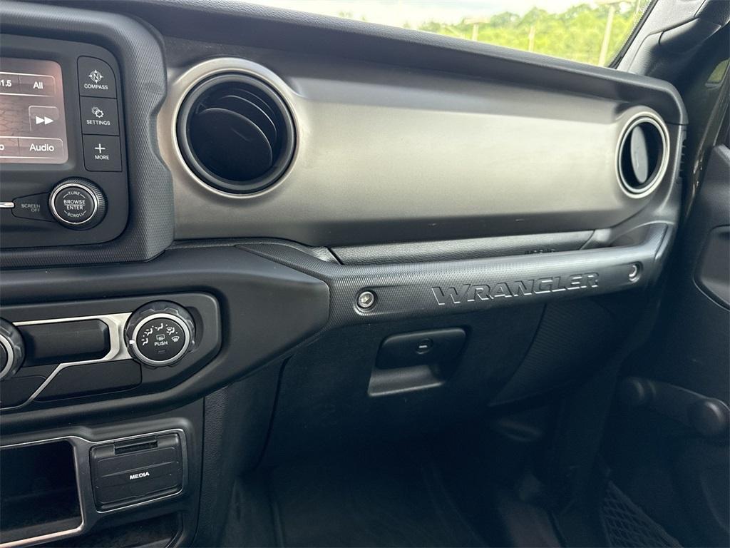 used 2021 Jeep Wrangler car, priced at $27,500