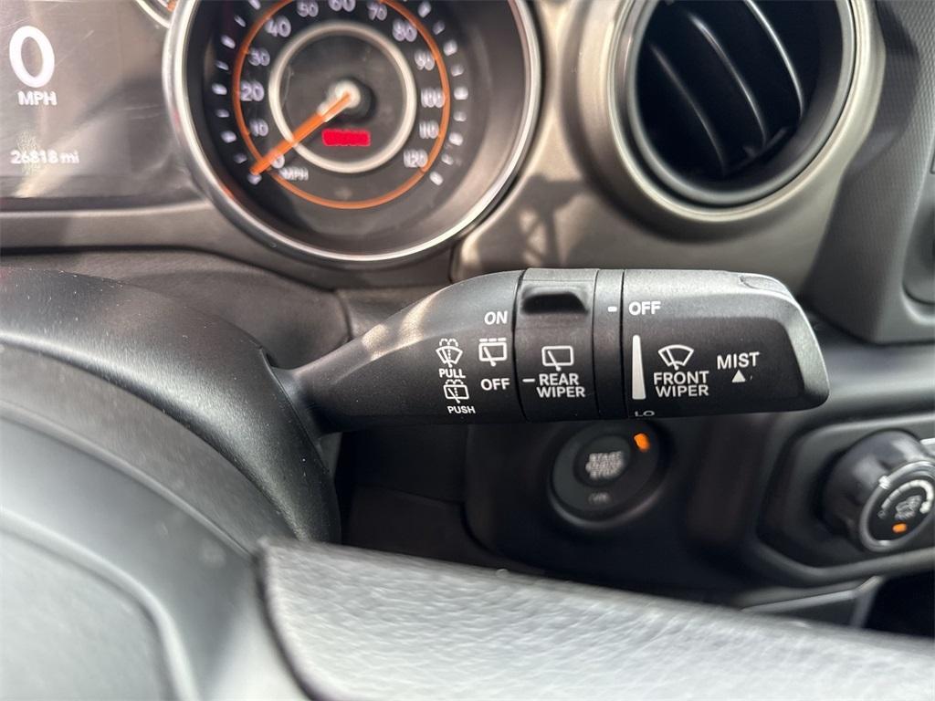 used 2021 Jeep Wrangler car, priced at $27,500