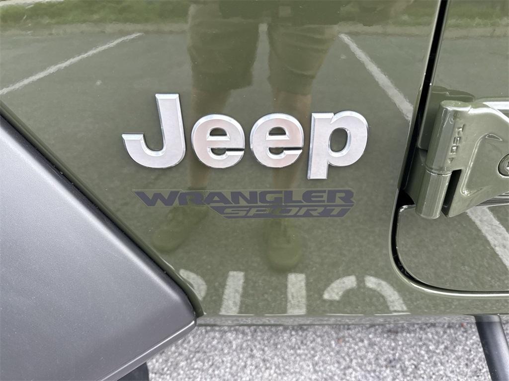used 2021 Jeep Wrangler car, priced at $27,500