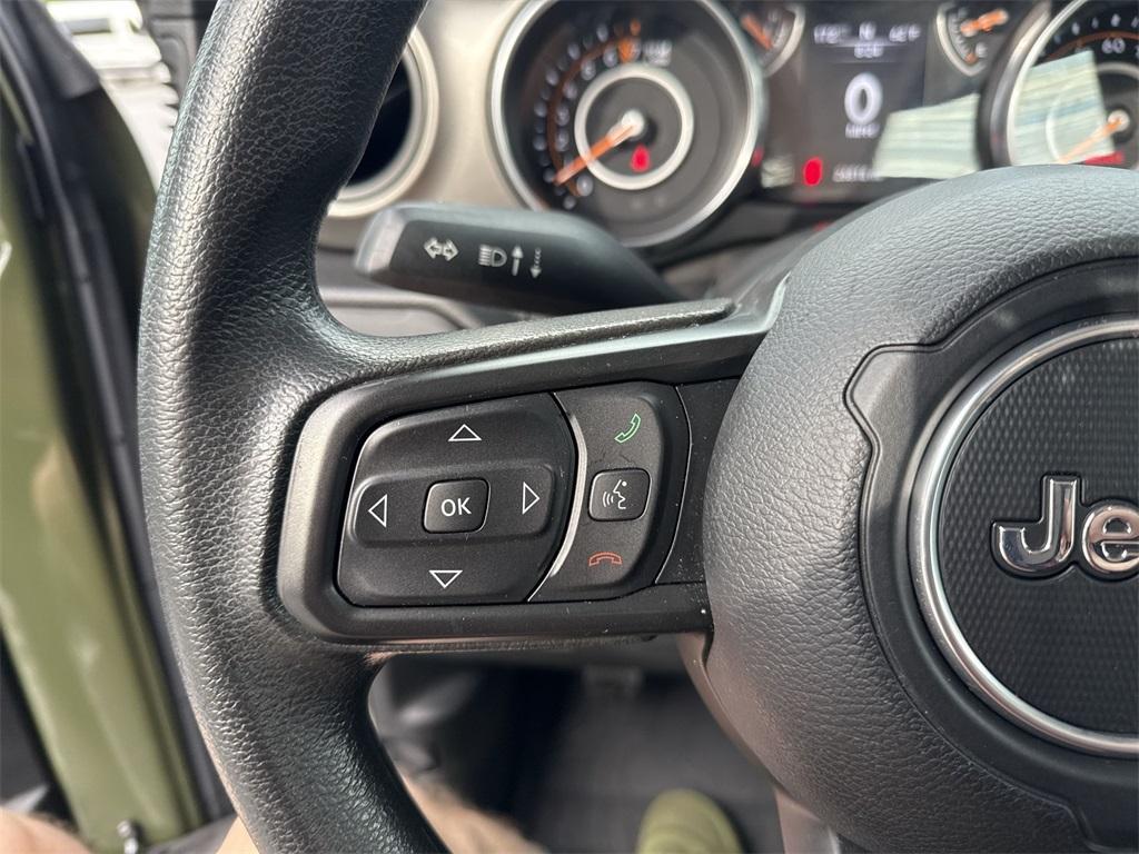 used 2021 Jeep Wrangler car, priced at $27,500