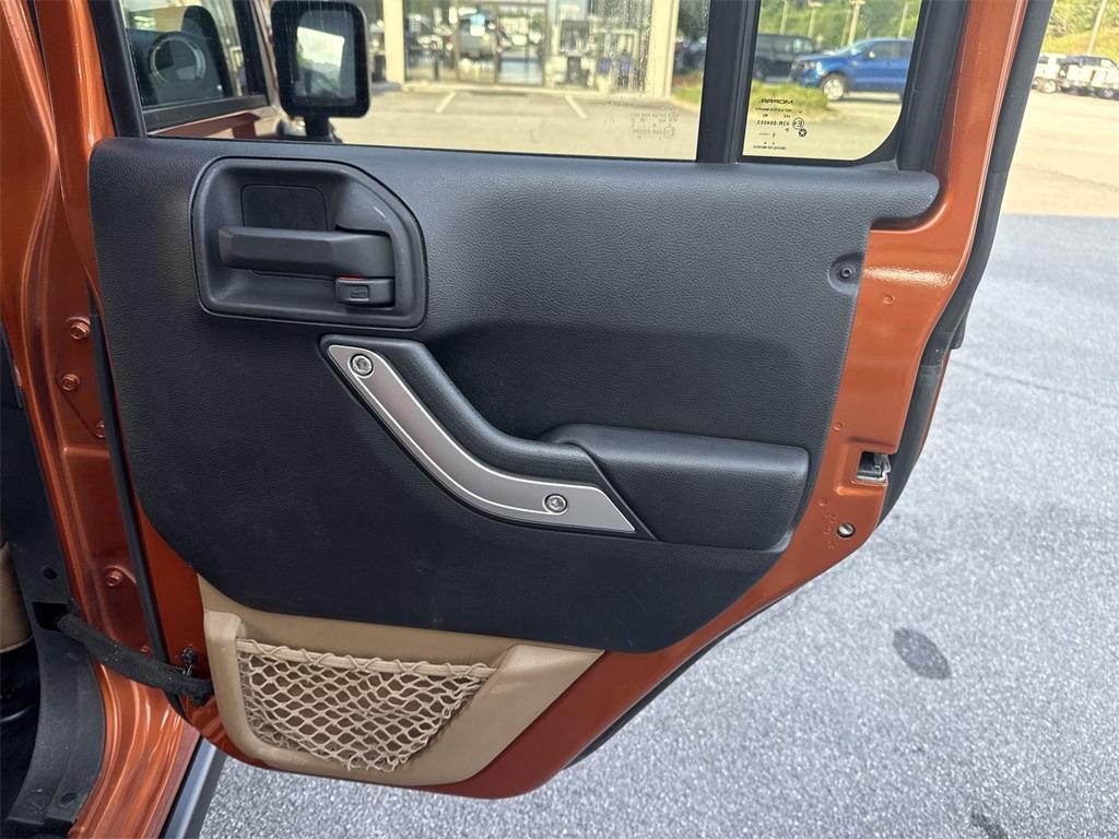 used 2011 Jeep Wrangler Unlimited car, priced at $14,850