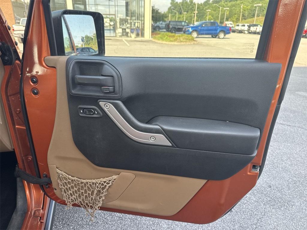 used 2011 Jeep Wrangler Unlimited car, priced at $14,850