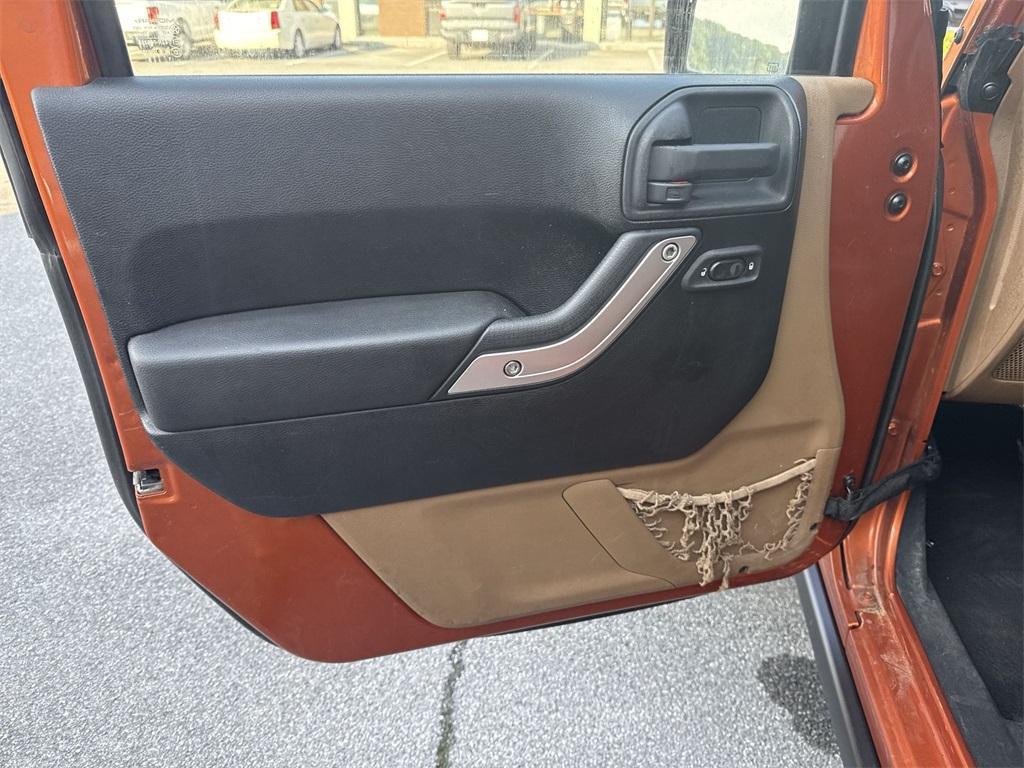 used 2011 Jeep Wrangler Unlimited car, priced at $14,850