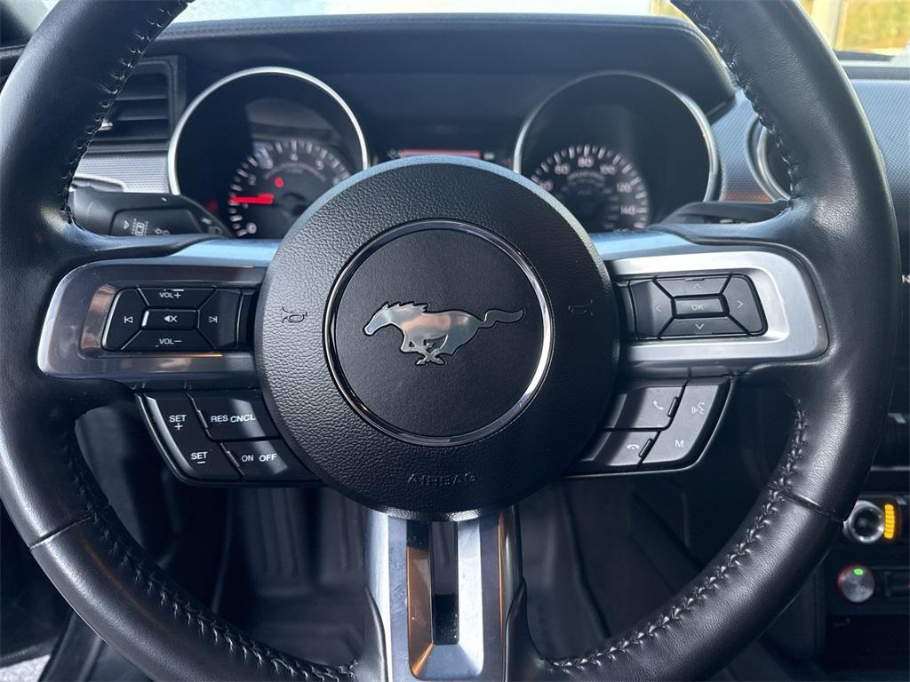 used 2021 Ford Mustang car, priced at $34,900