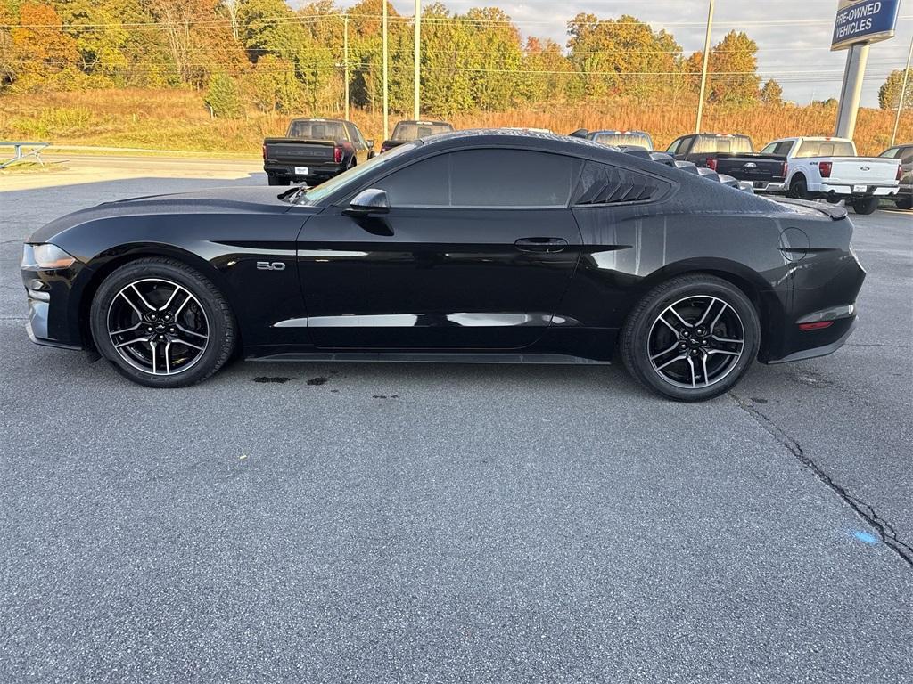 used 2021 Ford Mustang car, priced at $34,900