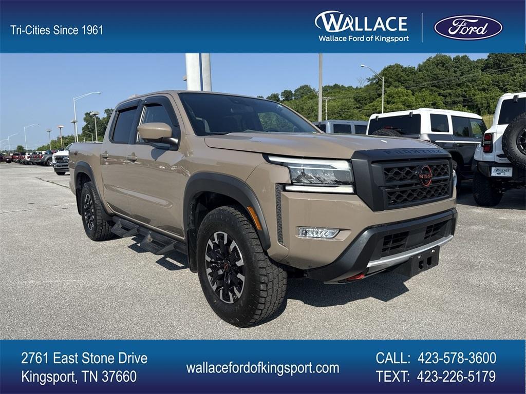 used 2022 Nissan Frontier car, priced at $35,250