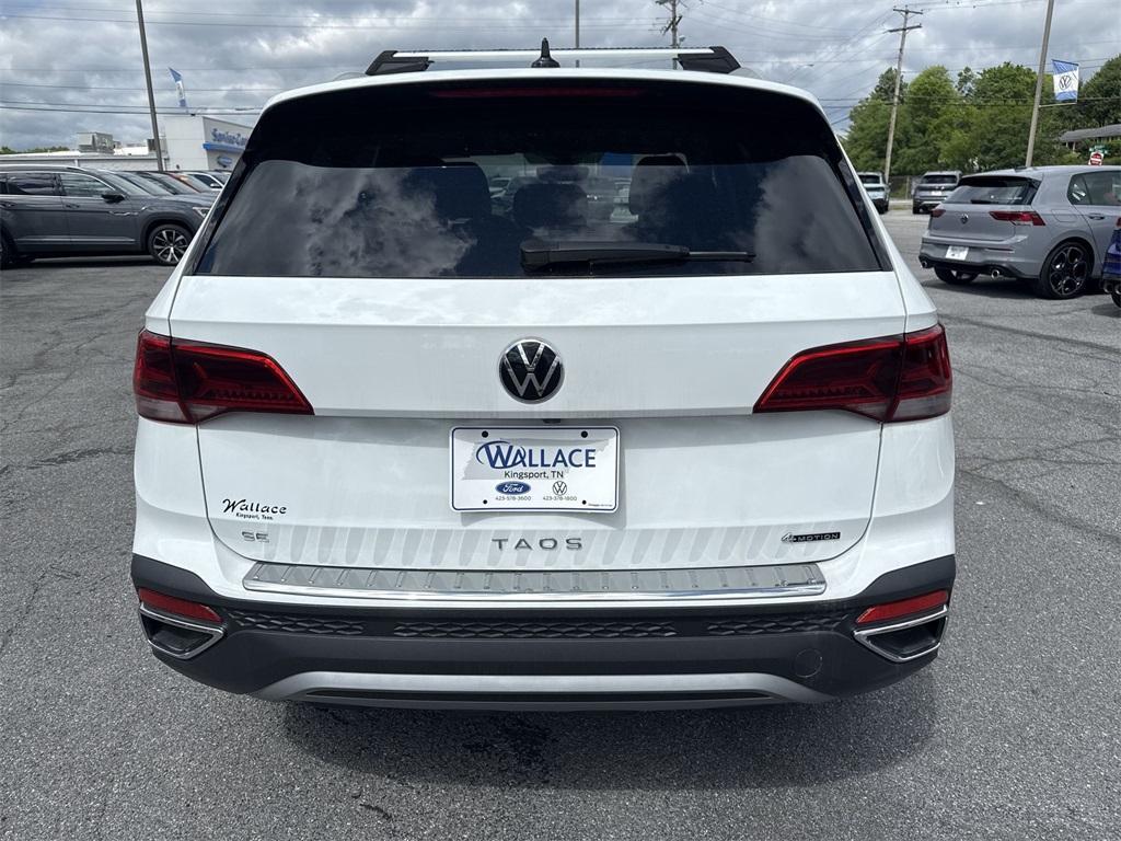 new 2024 Volkswagen Taos car, priced at $32,322