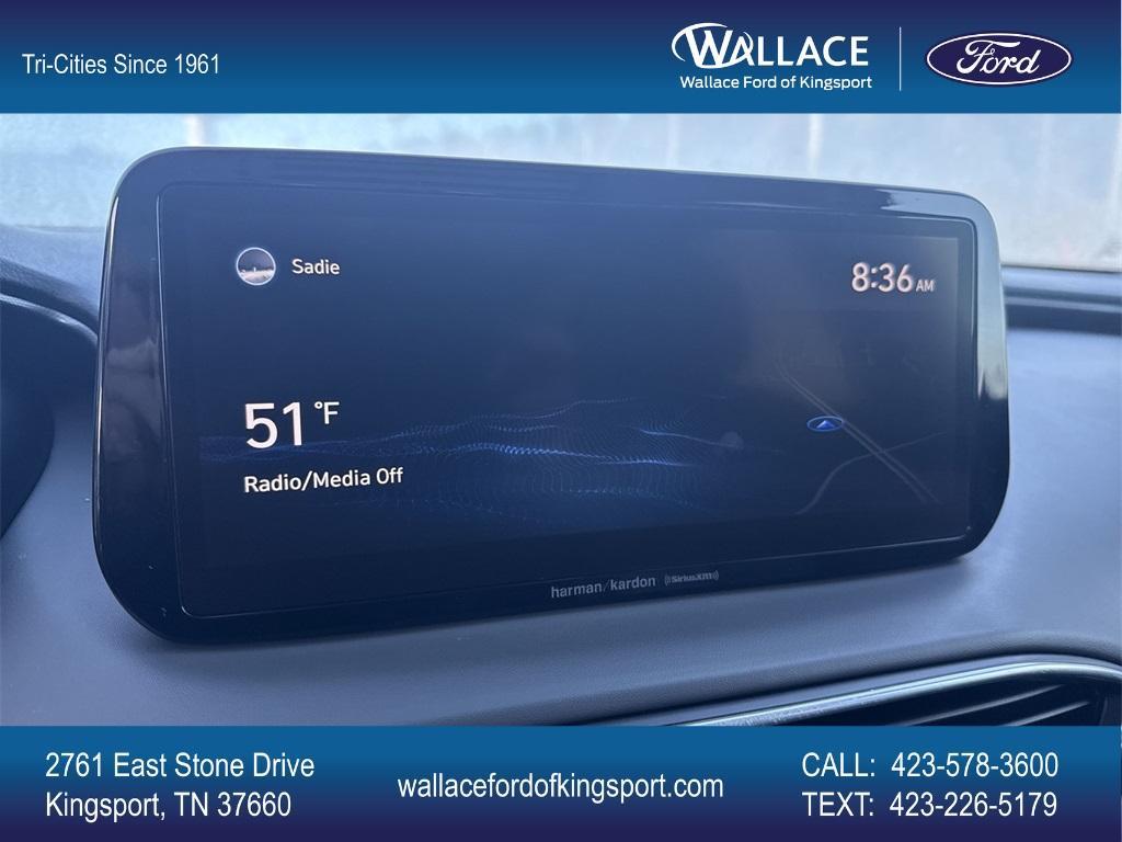 used 2022 Hyundai Santa Fe car, priced at $21,900