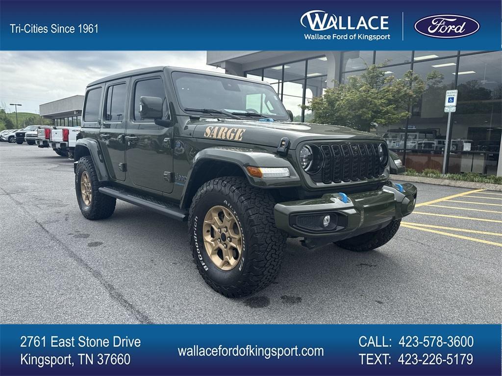 used 2024 Jeep Wrangler 4xe car, priced at $45,890