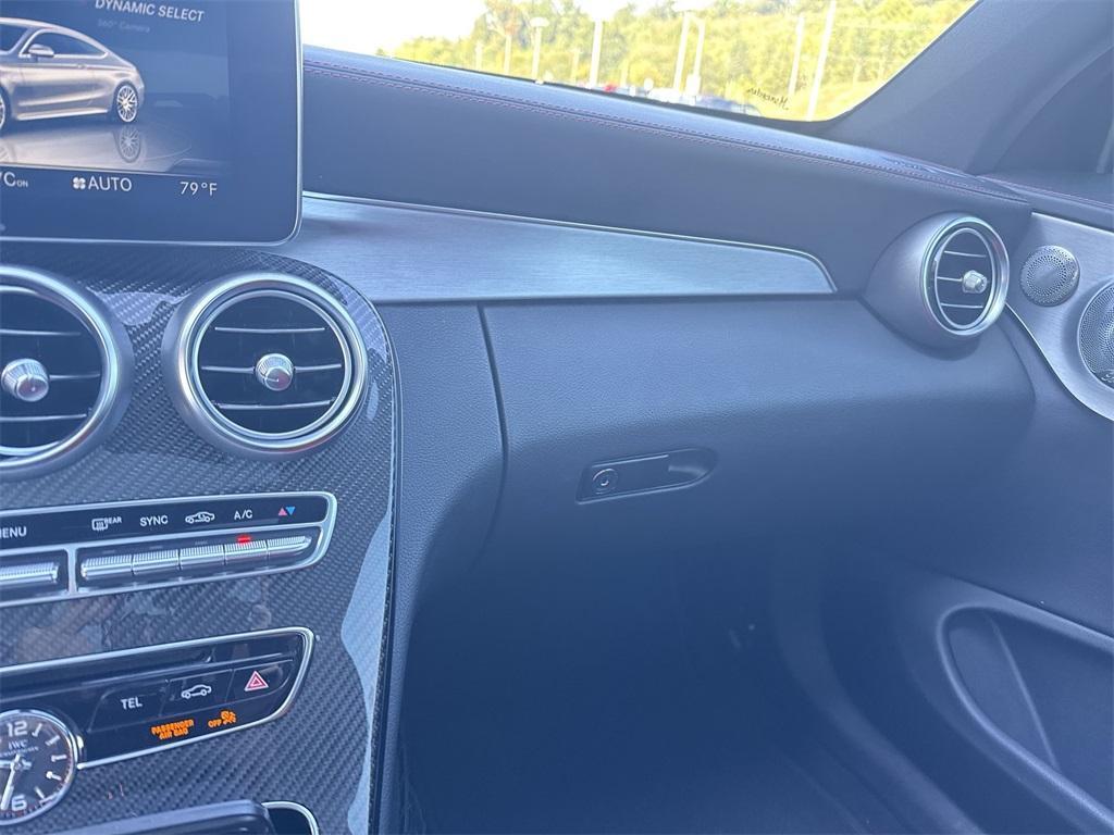 used 2017 Mercedes-Benz AMG C 63 car, priced at $43,900