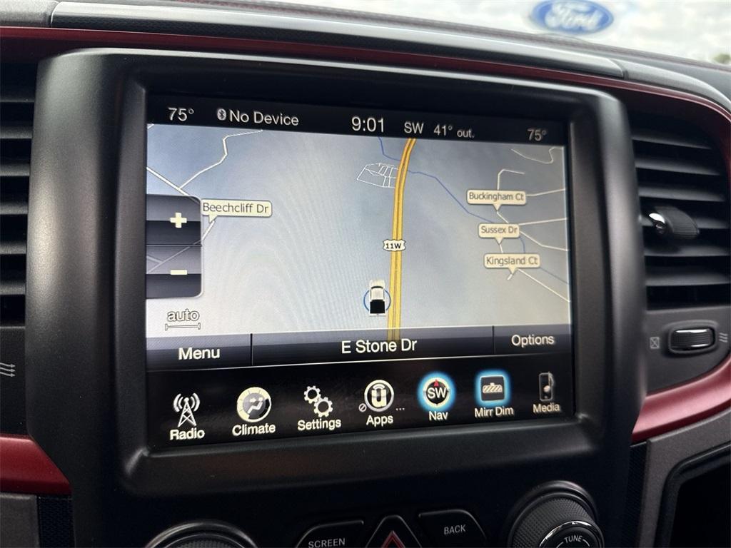 used 2017 Ram 1500 car, priced at $27,250