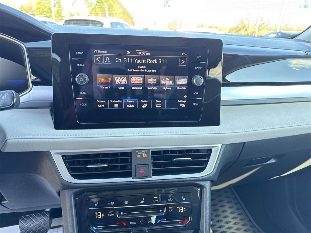 new 2025 Volkswagen Taos car, priced at $33,093