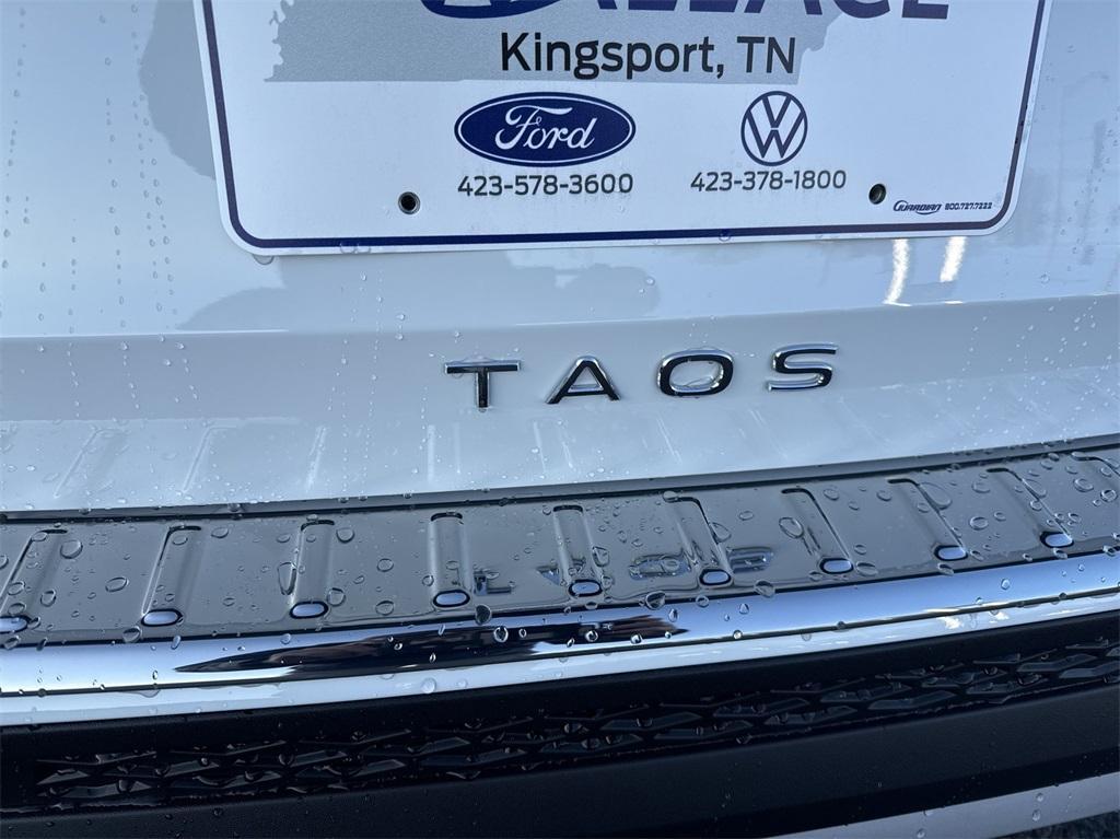 new 2025 Volkswagen Taos car, priced at $33,030