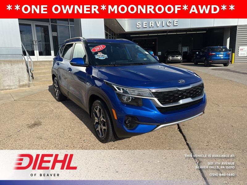 used 2021 Kia Seltos car, priced at $15,491
