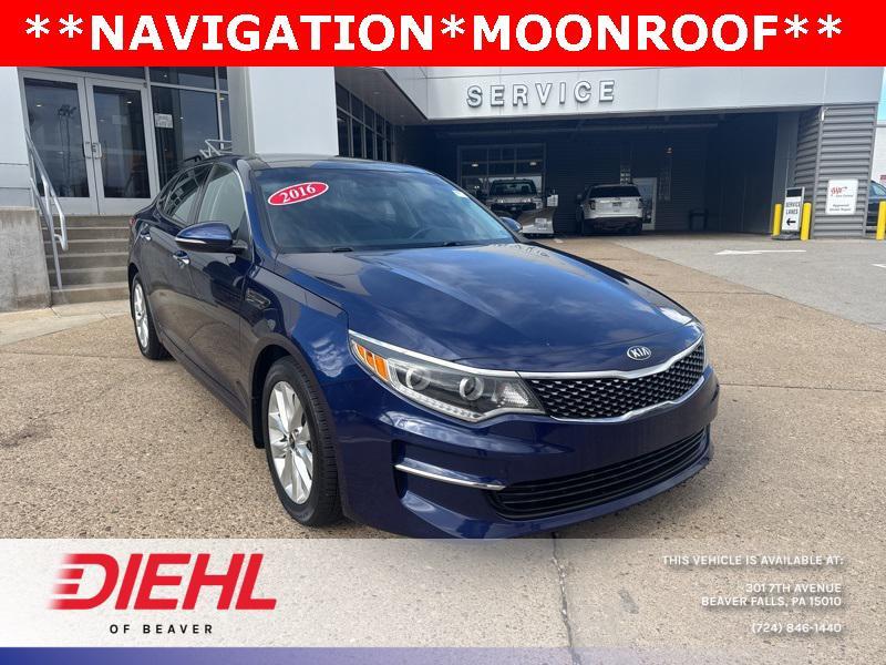 used 2016 Kia Optima car, priced at $10,795