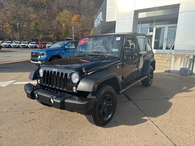 used 2017 Jeep Wrangler Unlimited car, priced at $23,336