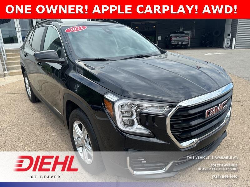 used 2022 GMC Terrain car, priced at $22,959