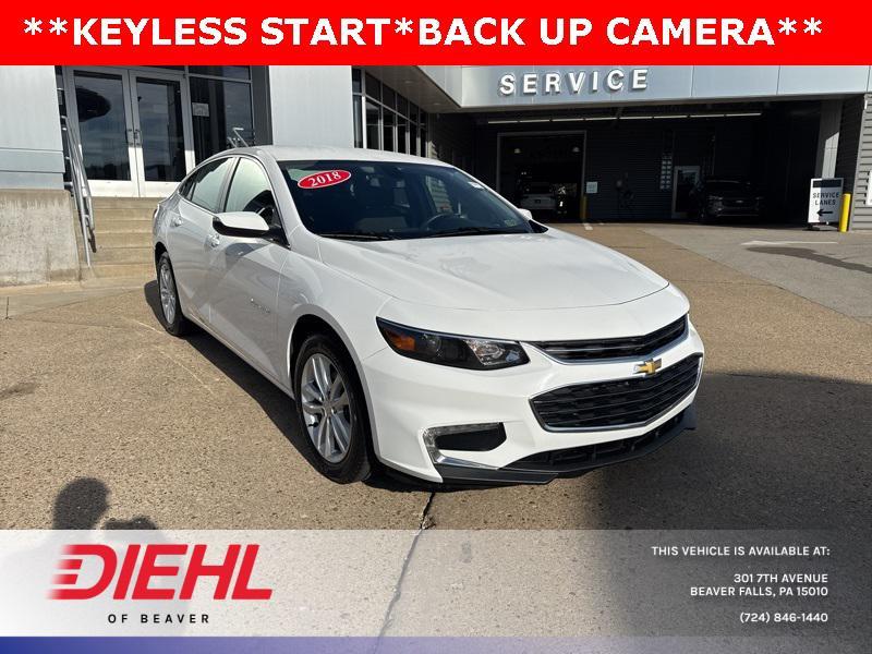 used 2018 Chevrolet Malibu car, priced at $11,773