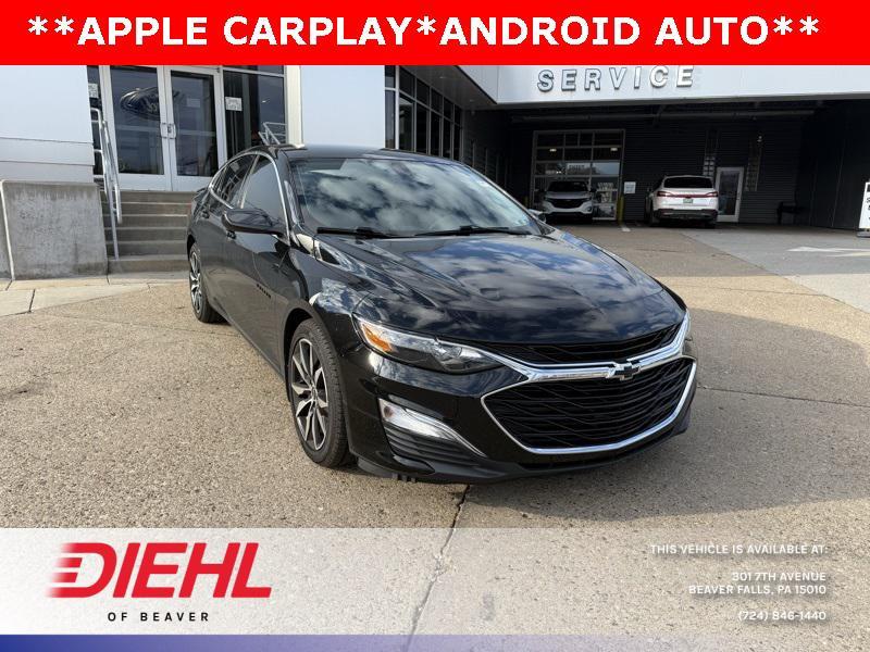 used 2021 Chevrolet Malibu car, priced at $16,035