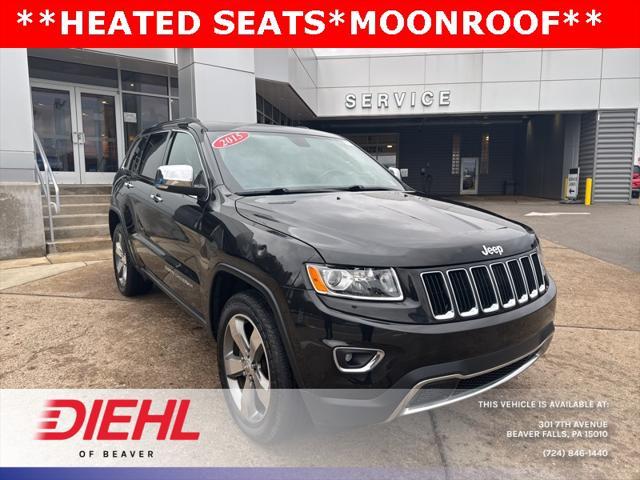 used 2015 Jeep Grand Cherokee car, priced at $13,310