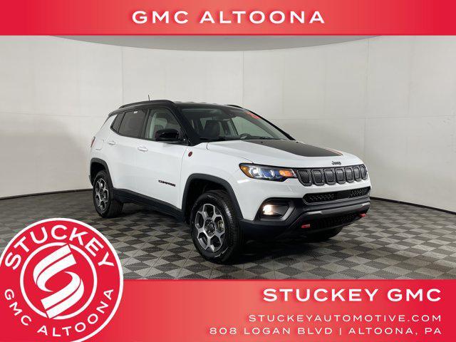 used 2022 Jeep Compass car, priced at $22,997