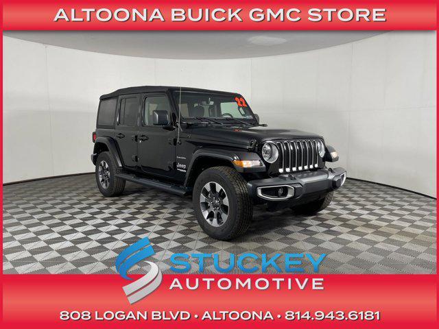 used 2022 Jeep Wrangler Unlimited car, priced at $37,497