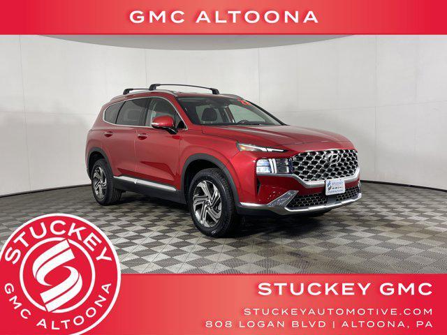 used 2022 Hyundai Santa Fe car, priced at $25,497