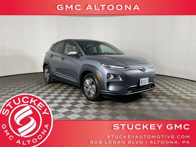 used 2021 Hyundai Kona EV car, priced at $19,997