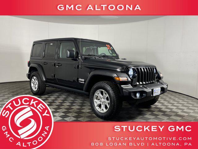 used 2021 Jeep Wrangler Unlimited car, priced at $29,997