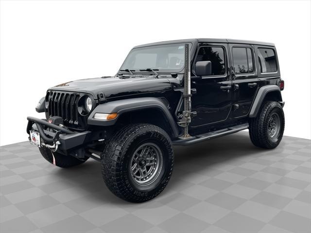 used 2018 Jeep Wrangler Unlimited car, priced at $24,999