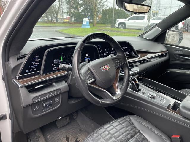 used 2021 Cadillac Escalade car, priced at $79,999