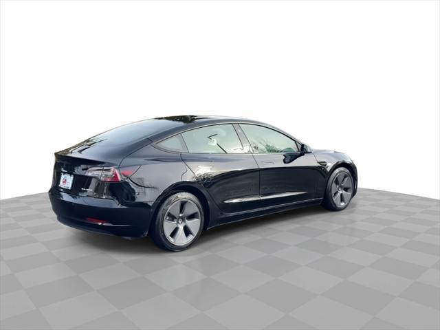 used 2022 Tesla Model 3 car, priced at $29,499