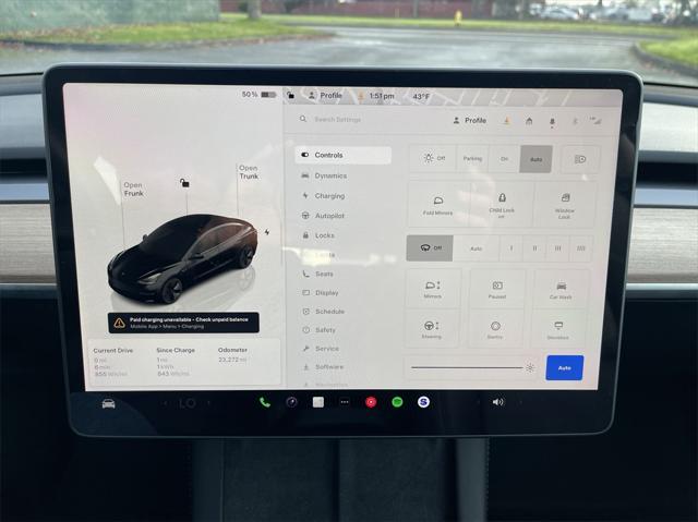 used 2022 Tesla Model 3 car, priced at $29,499