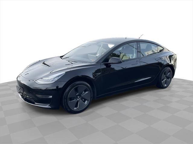 used 2022 Tesla Model 3 car, priced at $29,499