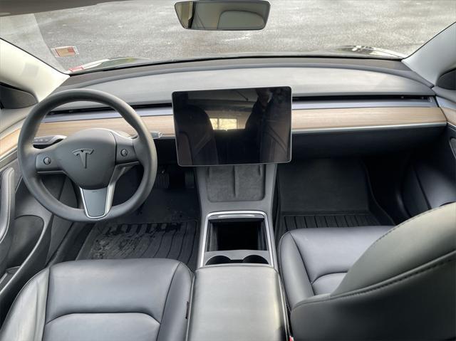 used 2022 Tesla Model 3 car, priced at $29,499