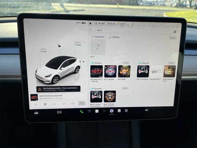 used 2023 Tesla Model Y car, priced at $34,999