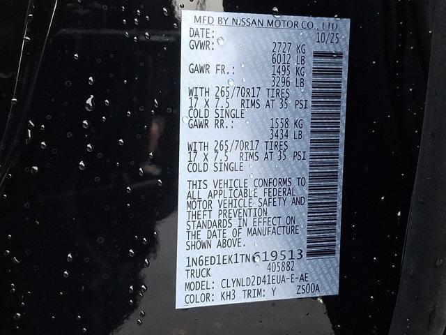 new 2026 Nissan Frontier car