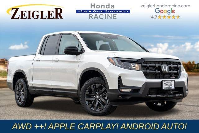 new 2025 Honda Ridgeline car, priced at $40,611