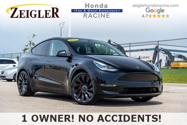 used 2021 Tesla Model Y car, priced at $36,594